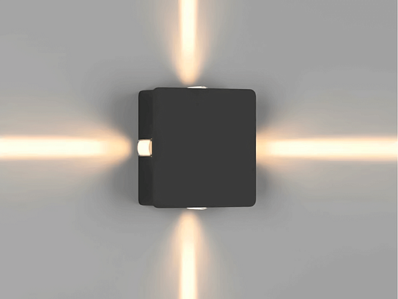 'Светильник настенный GW, GW-A130-4-4-BL-WW. Фото 2