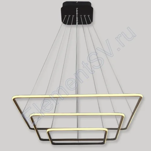 Светодиодная люстра LC-011-AC14-S01-B01-110W PA53 (110W, day white) - фото.