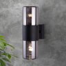 Уличный настенный светильник Roil чёрный IP54 - Фото 4