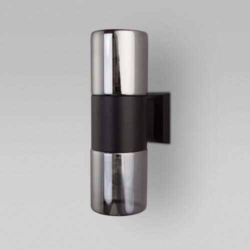 Уличный настенный светильник Roil чёрный IP54 - Фото 5