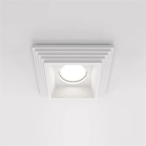 Встраиваемый светильник Gyps Modern GU10 10Вт (Белый) - фото