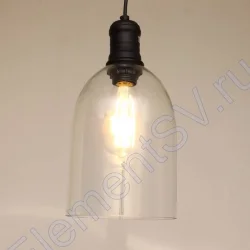 Светильник лофт Y0004001 PA23 (220V, E27, стекло)