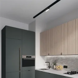 Трековый светильник Базис / Basis Gravity 3000K 10Вт 120° (Черный) TR075-2-10W3K-B