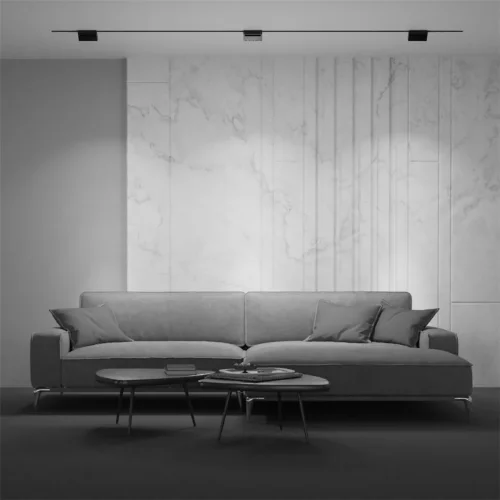 Трековый светильник Базис / Basis Gravity 3000K 10Вт 120° (Черный) TR075-2-10W3K-B - фото 4