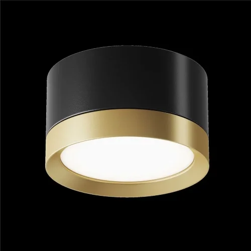 Потолочный светильник Hoop GX53 12Вт (Черный с Золотом) - фото 5