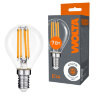 Светодиодная лампа WOLTA FILAMENT WF-G45-7W4KE14 7Вт 4000K Е14 - фото 1.