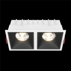 Встраиваемый светильник Альфа / Alfa LED 30 Вт 3000 К 36° (Белый) DL043-02-15W3K-SQ-WB