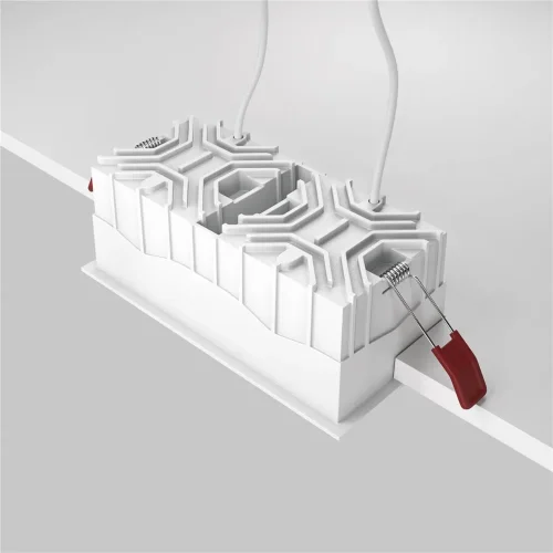 Встраиваемый светильник Альфа / Alfa LED 30 Вт 3000 К 36° (Белый) DL043-02-15W3K-SQ-WB - фото 12