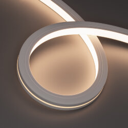 Светодиодная лента герметичная MOONLIGHT-ТОР-Х280-20х20mm 24V Warm3500 (10 W/m, IP67, 15m, wire х1) (Arlight, Вывод боковой, 5 лет) 044349