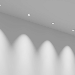 'Светильник светодиодный Встраиваемый , серия MICRO, Белый, 1Вт, IP20, Теплый белый (3000К) , DL-74180WH-1-WW 020326