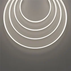 Гибкий неон 10x4 24В 9,6 Вт/м 4000K IP67 5м (Белый)