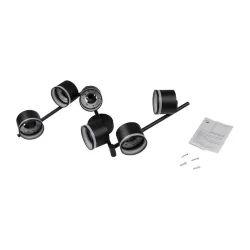 Светильник PCL-0906 max 20Вт (каждая лампа) 6xGX53 IP20 230В BL настен./потолочн. декор. под лампу JazzWay 5066960