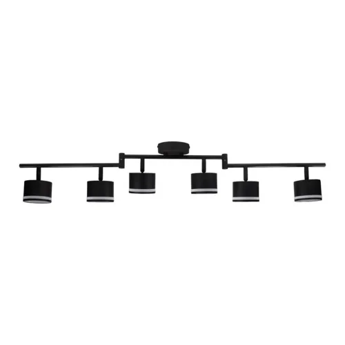 Светильник PCL-0906 max 20Вт (каждая лампа) 6xGX53 IP20 230В BL настен./потолочн. декор. под лампу JazzWay 5066960 - фото 4