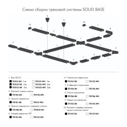 Трековый светильник Denkirs DK Track White (SOLID BASE) | DK ТРЕК БЕЛЫЙ (СОЛИД БЕЙС) , Denkirs TR1101-WH
