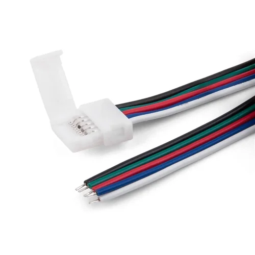Коннектор для лент 5050+5050 24V 60Led 14,4W IP20 RGBW, 5050 24V 60Led 14,4W IP20 RGBW гибкий односторонний (10шт) a053705 - фото 2