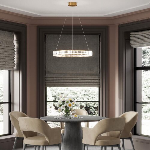 Люстра «ODEON LIGHT» 5015/45L, серия: Vekia (крепление на планке). Фото 2.