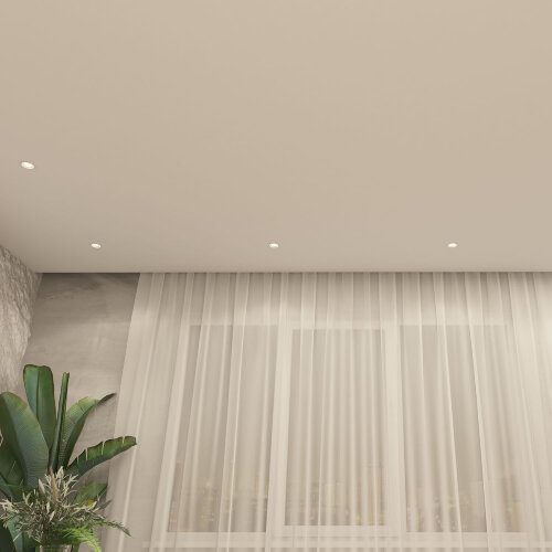 DK2060-WH Встраиваемый светильникIP 20, до 15 Вт, GU10, LED, белый, алюминий. Фото 3