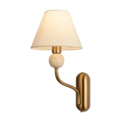 Настенный светильник (бра) Freya FR2058WL-01BS (Латунь)