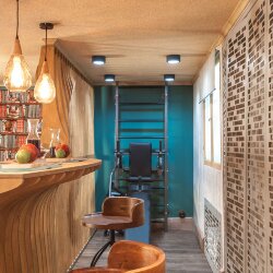 Накладной точечный светильник 1070 GX53 BK черный (035975)