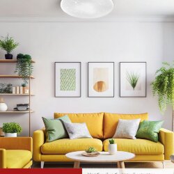 Светильник светодиодный серии DECO ГЛОРИЯ 24Вт 230В 4000К 2160Лм 330х55мм IN HOME