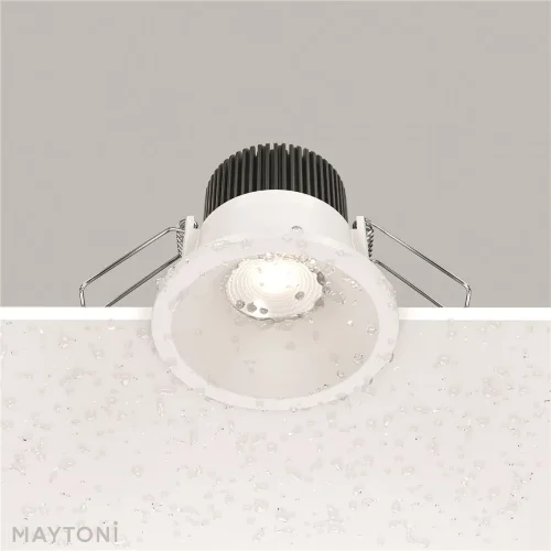 Встраиваемый светильник Zoom 4000K 1x6Вт 60° IP 65 Dim Triac (Белый) - фото 5