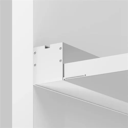 Комплект заглушек (для профиля 59×59) 2 шт., ALM-5959-EC 642058 (Серебро) - фото 3