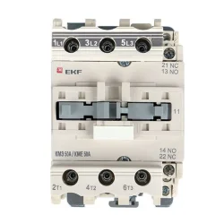Контактор КМЭ 50А кат. 220В AC 1НО+1НЗ EKF ctr-s-50-220