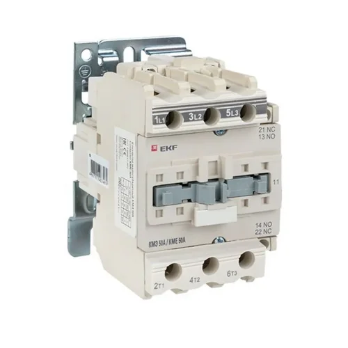 Контактор КМЭ 50А кат. 220В AC 1НО+1НЗ EKF ctr-s-50-220 - фото 6