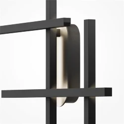 Настенный светильник (бра) Halo 3000-4000К 24Вт (Черный)