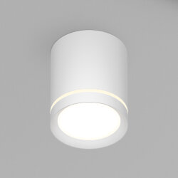 Светильник накладной IP 20, 5 Вт, LED 3000, белый, алюминий/акрил, Denkirs DK4016-WH