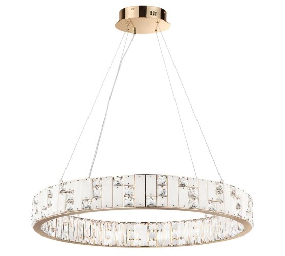 Люстра «ODEON LIGHT» 5072/100L, серия: CROSSA (крепление на планке). Фото 1.