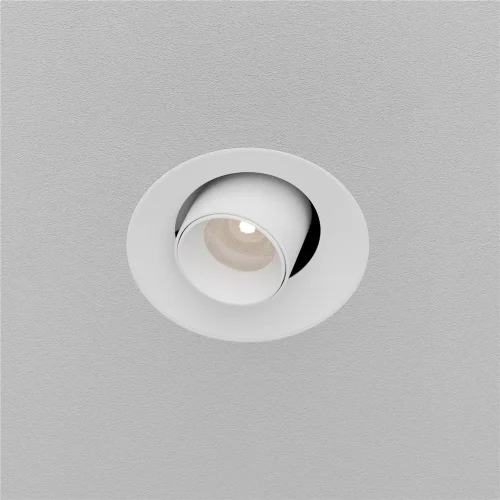 Встраиваемый светильник Фокус мини / Focus LED mini 8 Вт 3000 К 50° (Белый) DL127-8W3K-TRS-W - фото 3