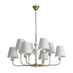 Подвесной светильник Freya FR2038PL-08BS (Латунь)