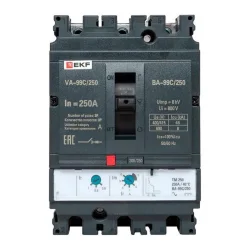 Выключатель автоматический 3п 250/250А 45кА ВА-99C Compact NS PROxima EKF mccb99C-250-250
