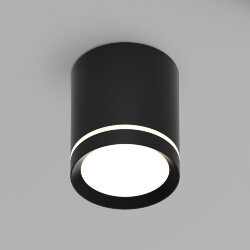 Светильник накладной IP 20, 5 Вт, LED 4000, черный, алюминий/акрил, Denkirs DK4013-BK
