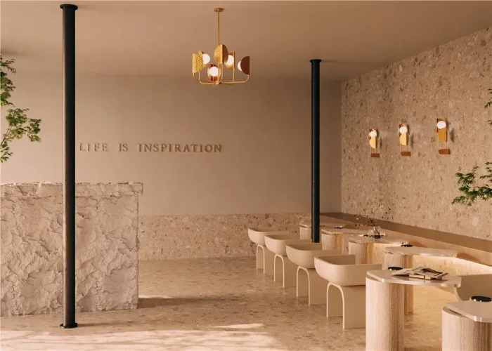 Подвесной светильник Tropic G9х6 (Латунь) - фото 11