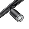 Светильник трековый для однофазного двухжильного (универсального) шинопровода «Novotech» 370877, серия: ULAR. Фото 2.