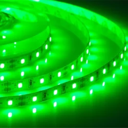 Лента светодиодная герметичная ELF GERMES, 300SMD (2835), 12В, IP65, 5м, зеленая