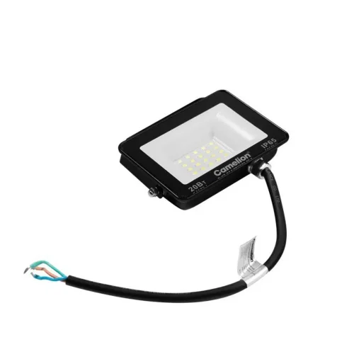 Прожектор светодиодный LFL-2004 C02 LED SMD 20Вт IP65 6500К 2000лм 230В 113х102х24 черн. Camelion 16330 - фото 6