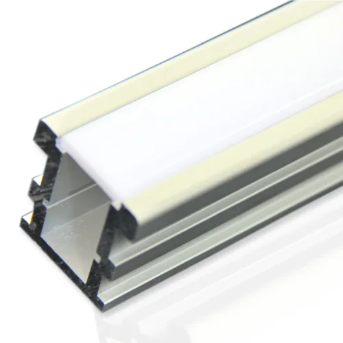 Алюминиевый профиль B2626 982 (2000x22x26мм с ударопрочным рассеивателем) - фото I