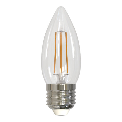LED-C35-5W-WW-E27-CL-DIM GLA01TR Лампа светодиодная диммируемая, Форма свеча, прозрачная, Серия Air, Теплый белый свет 3000K - фото 2