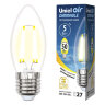 LED-C35-5W-WW-E27-CL-DIM GLA01TR Лампа светодиодная диммируемая, Форма свеча, прозрачная, Серия Air, Теплый белый свет 3000K - фото 4