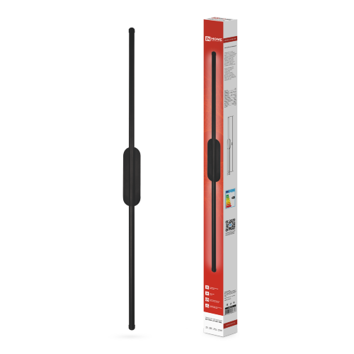 Светильник светодиодный ESTETIKA LUV-80C-40BL 15Вт 230В 4000K 1050Лм 800х50x25 черный IN HOME - Фото