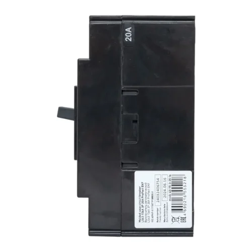 Выключатель автоматический 3п 20А 15кА LS63 ProPact EKF mccb-63-15-3-20-ls - фото 8