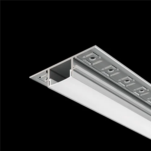 Алюминиевый профиль встраиваемый скрытого монтажа 61x14 (Серебро, 2 м), ALM-6114-S-2M 636019 (Серебро) 636019 - фото 6