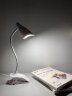 TLD-560 White-LED-280Lm-5000K-Dimmer Светильник настольный прищепка, 3W, Сенсорный выключатель, Белый - фото 4