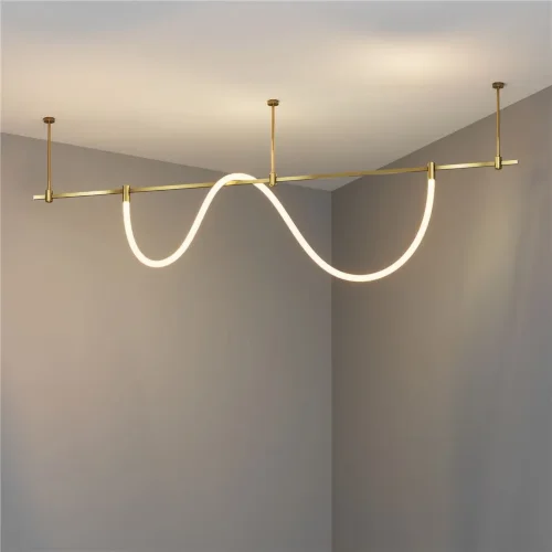 Трековый светильник Tau Flarity 3000K 27Вт 360° (Латунь) - фото 3