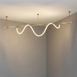 Трековый светильник Tau Flarity 3000K 27Вт 360° (Латунь)