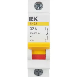 Выключатель нагрузки (мини-рубильник) 1п 32А ВН-32 KARAT IEK MNV10-1-032