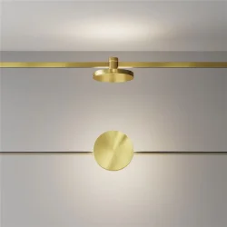 Трековый светильник Plato Flarity 4000K 7Вт 120° (Латунь)